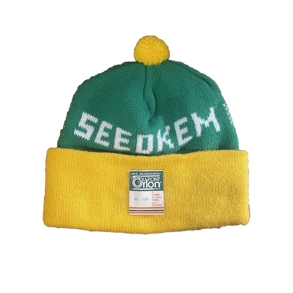 COPY - Vintage Seedkem Hybrids stocking hats NEW OLD STOCK!